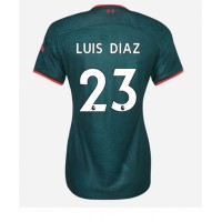 Liverpool Luis Diaz #23 Fotballklær Tredjedrakt Dame 2022-23 Kortermet